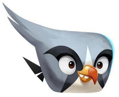 angry bird 2 silver