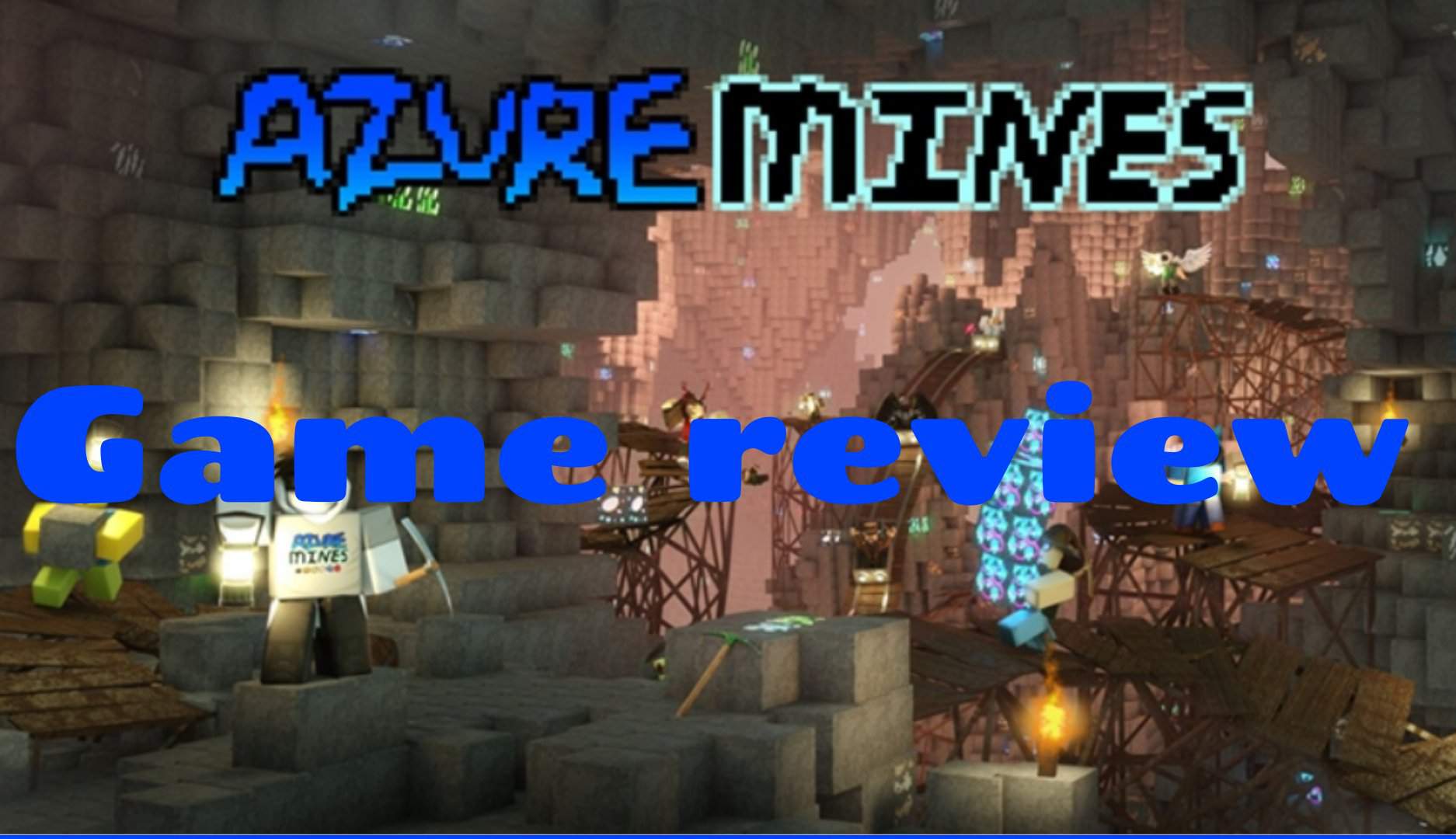Azure Mines Game Review Roblox Amino