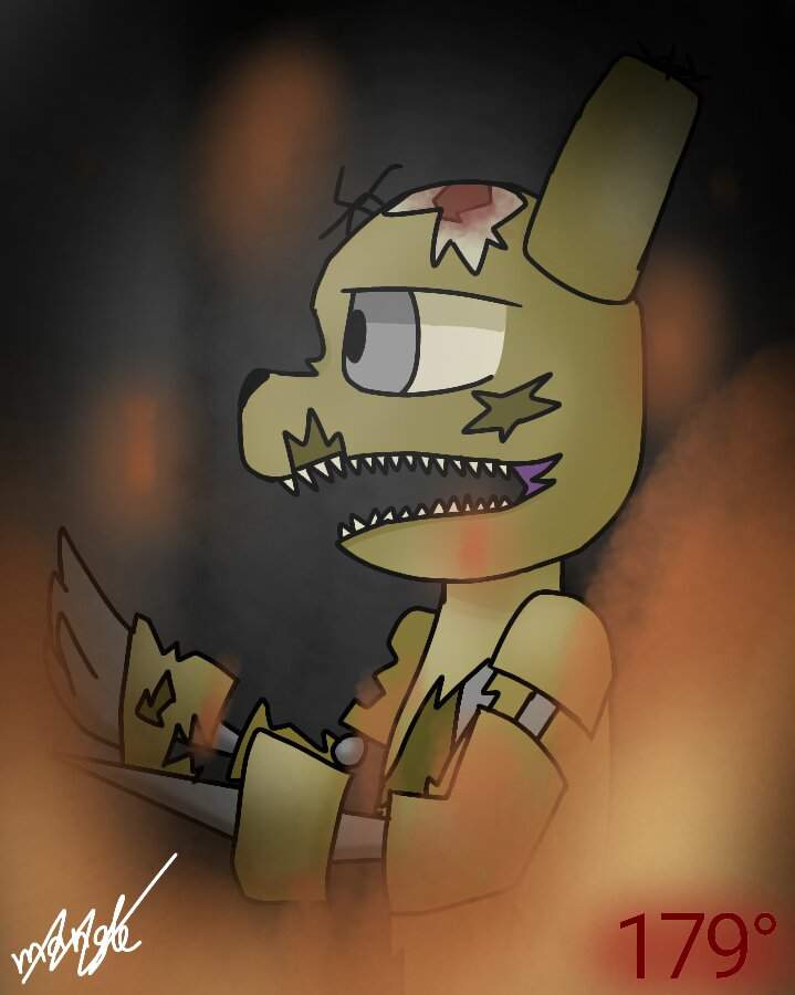 Dibujo de Afton ScrapTrap FNaF Amino Español Amino