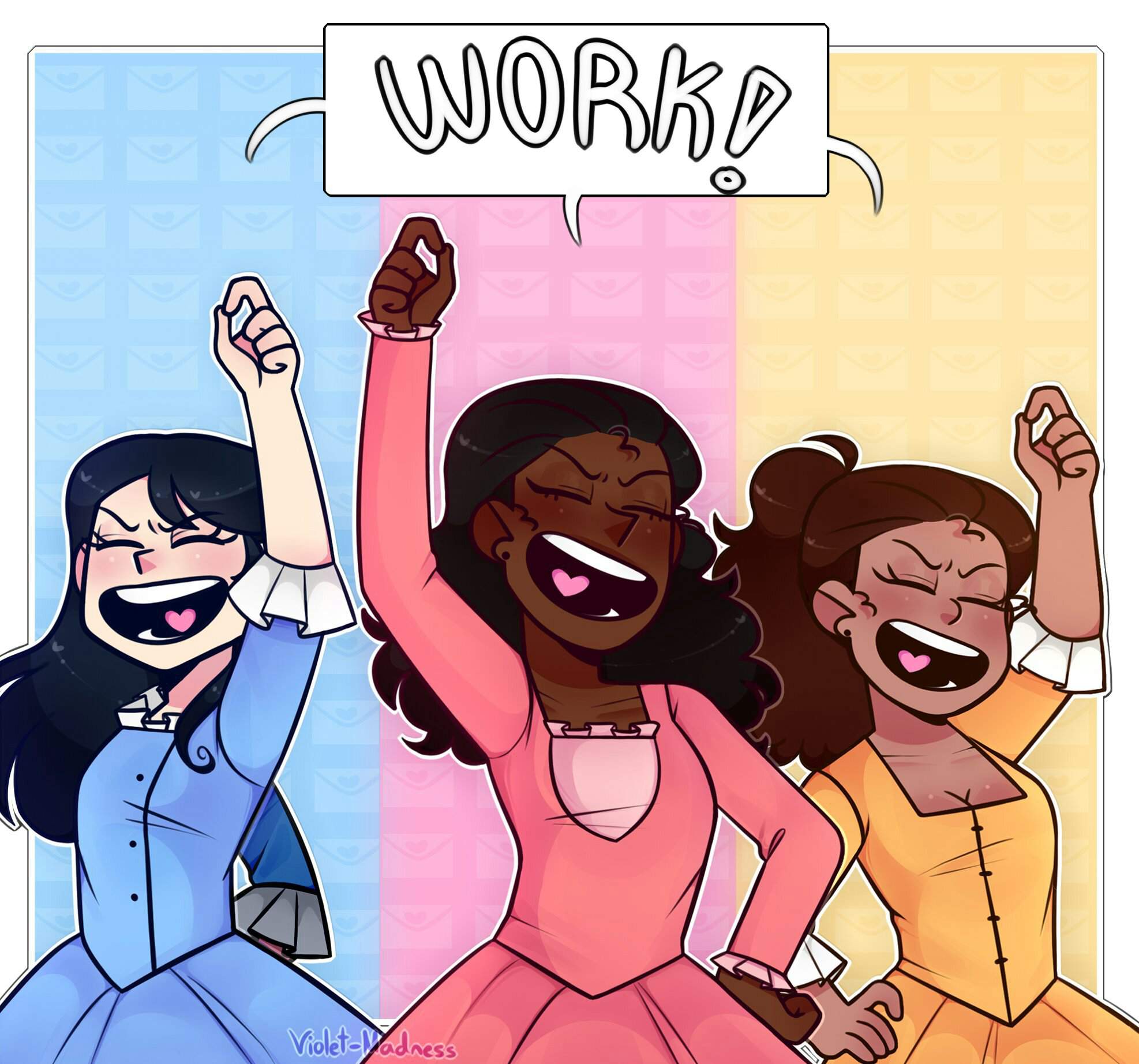 View Schuyler Sisters Hamilton Halloween Fanart Gif