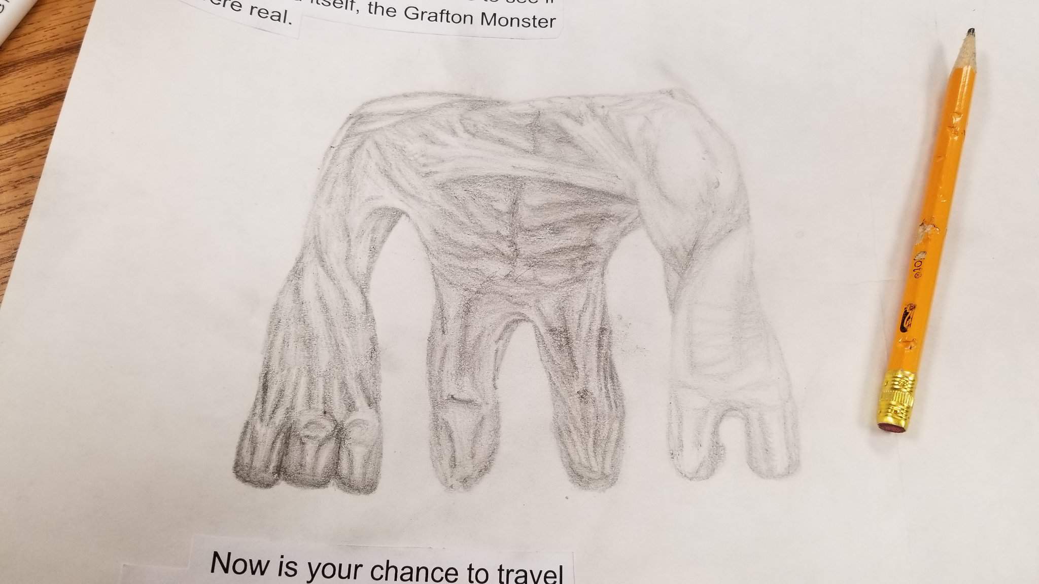 Grafton Monster Drawing 