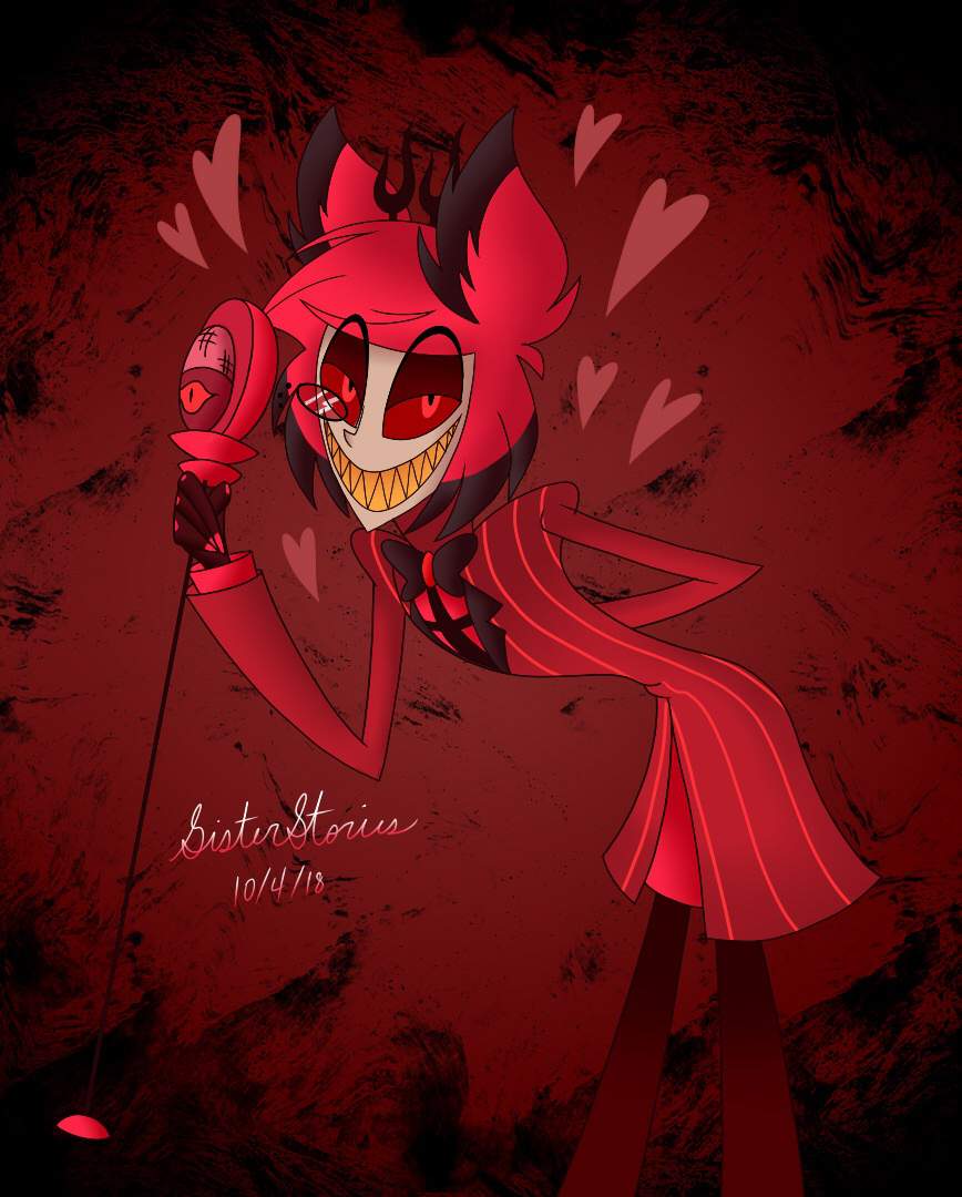 Alastor Colored Hazbin Hotel Official Amino