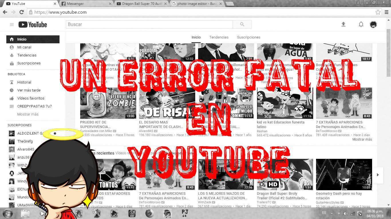 4. Videos Youtube Sin Error