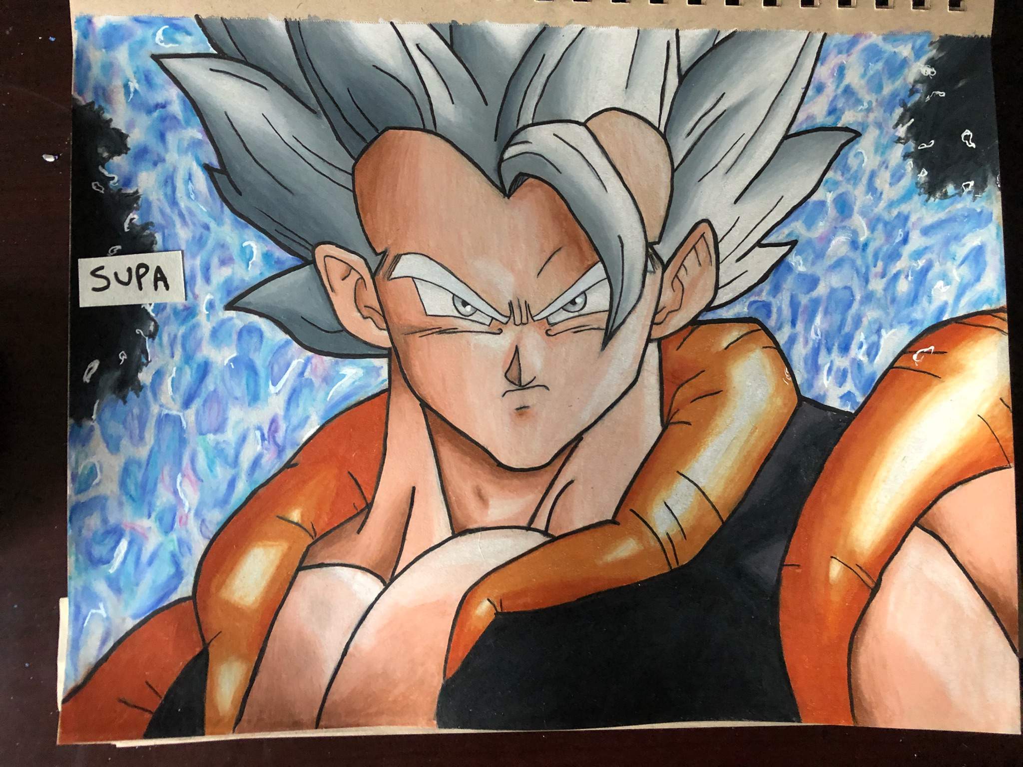 MUI Gogeta Drawing | DragonBallZ Amino