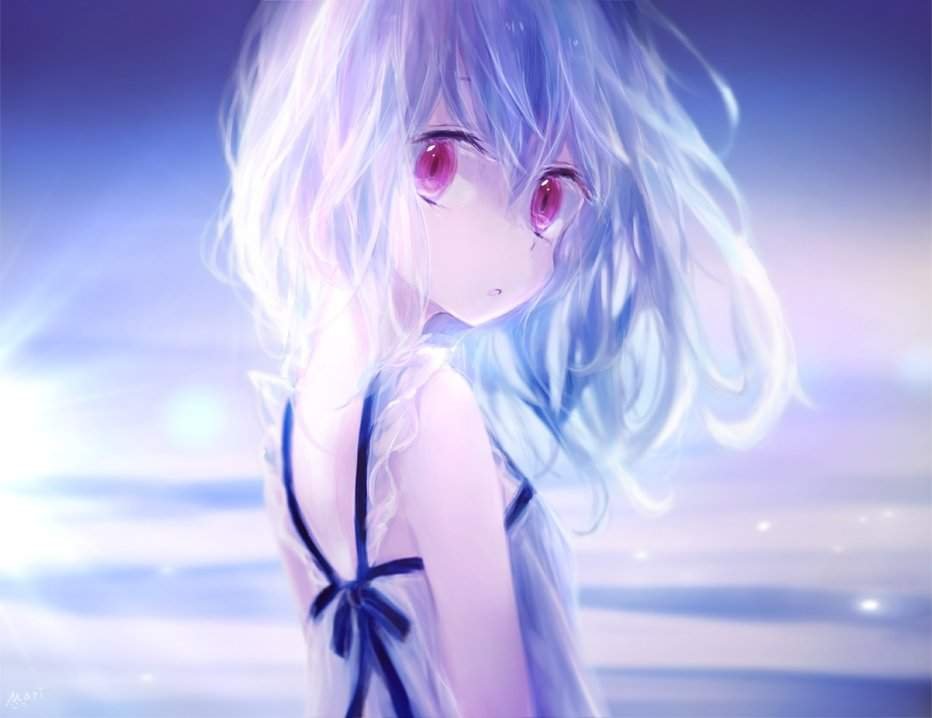 Anime mädchen augen