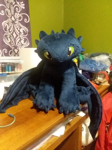 toothless giant plush