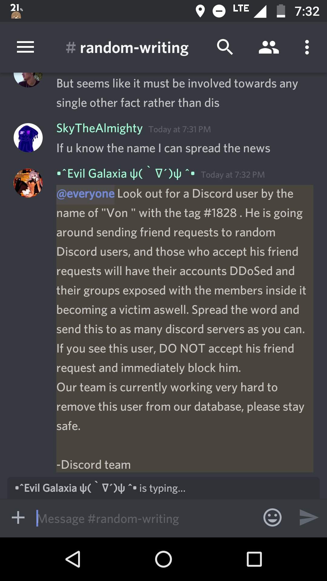 -WARNING FOR DISCORD USERS- (may be copypasta, but be on the safe side