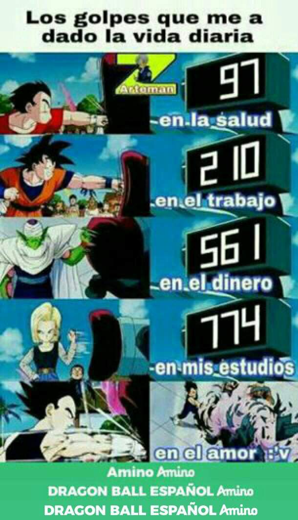 Xdxdxd DRAGON BALL ESPAÑOL Amino