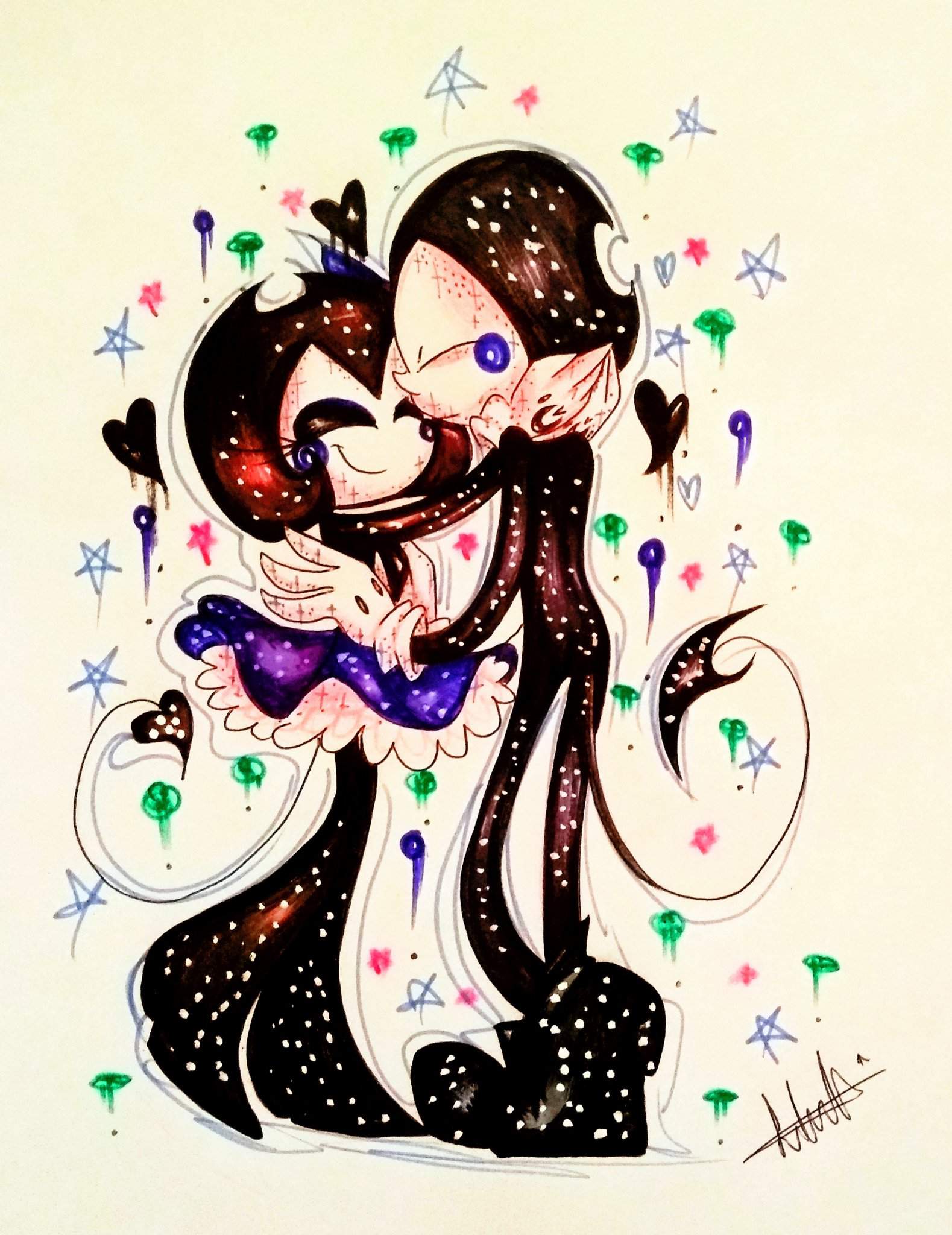 Bendy X Becky Fan Arts Bendy And The Ink Machine Amino 