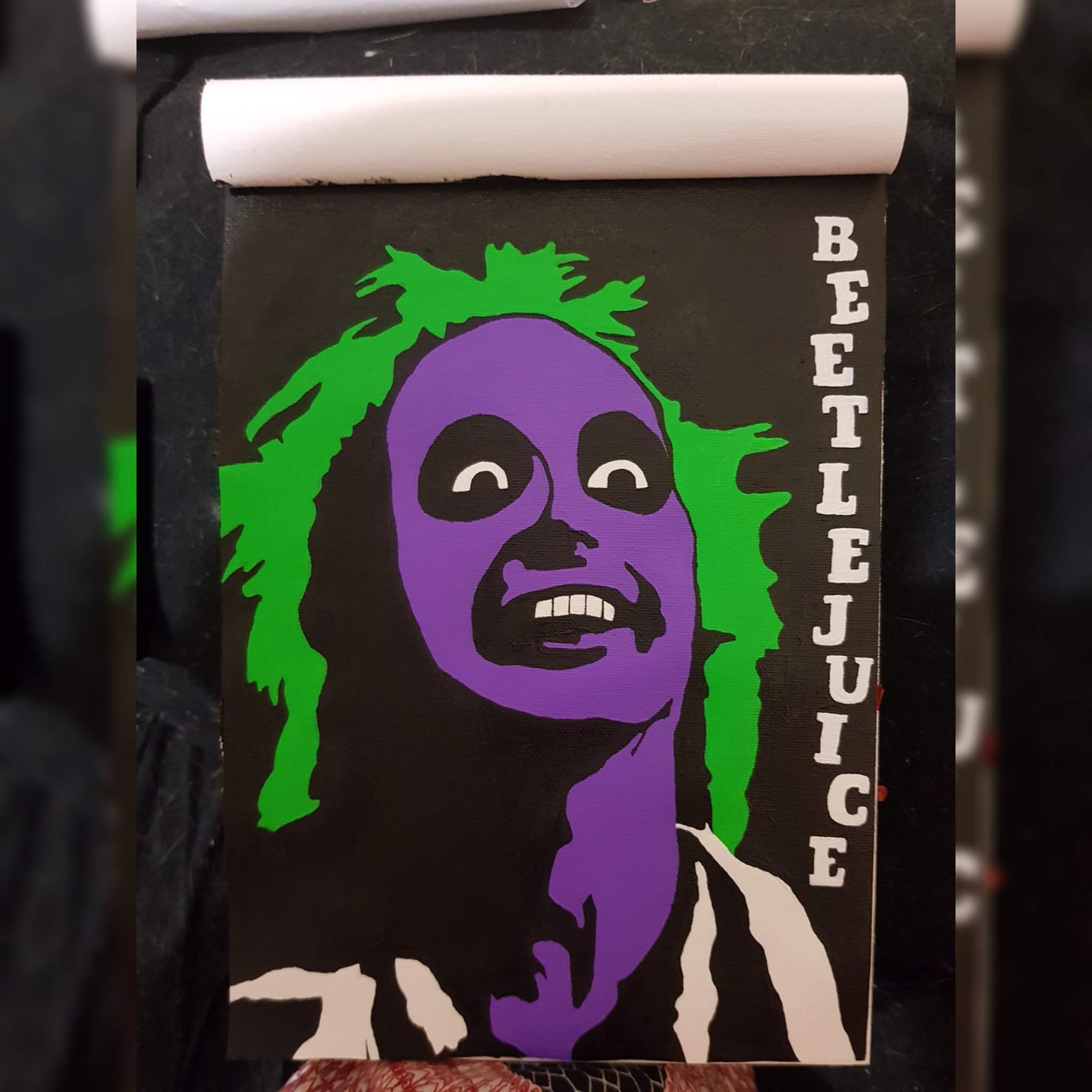 Beetlejuice Painting Horror Amino