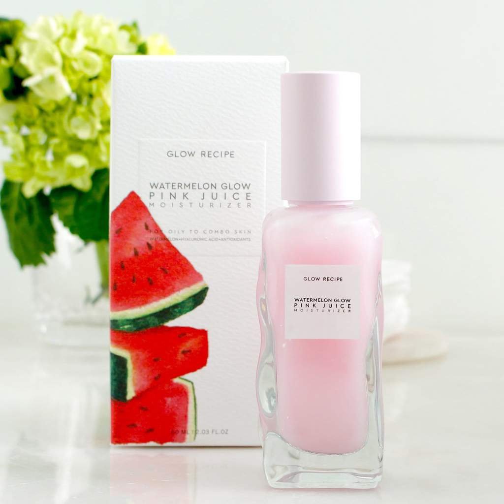 Review Glow Recipe Watermelon Pink Juice Moisturizer Korean Beauty Amino