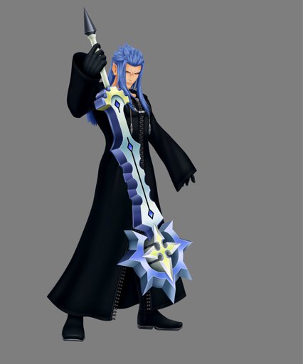 kingdom hearts saix claymore