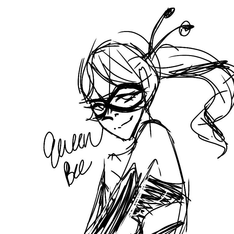 🐝Queen Bee sketch🐝  Miraculous Amino