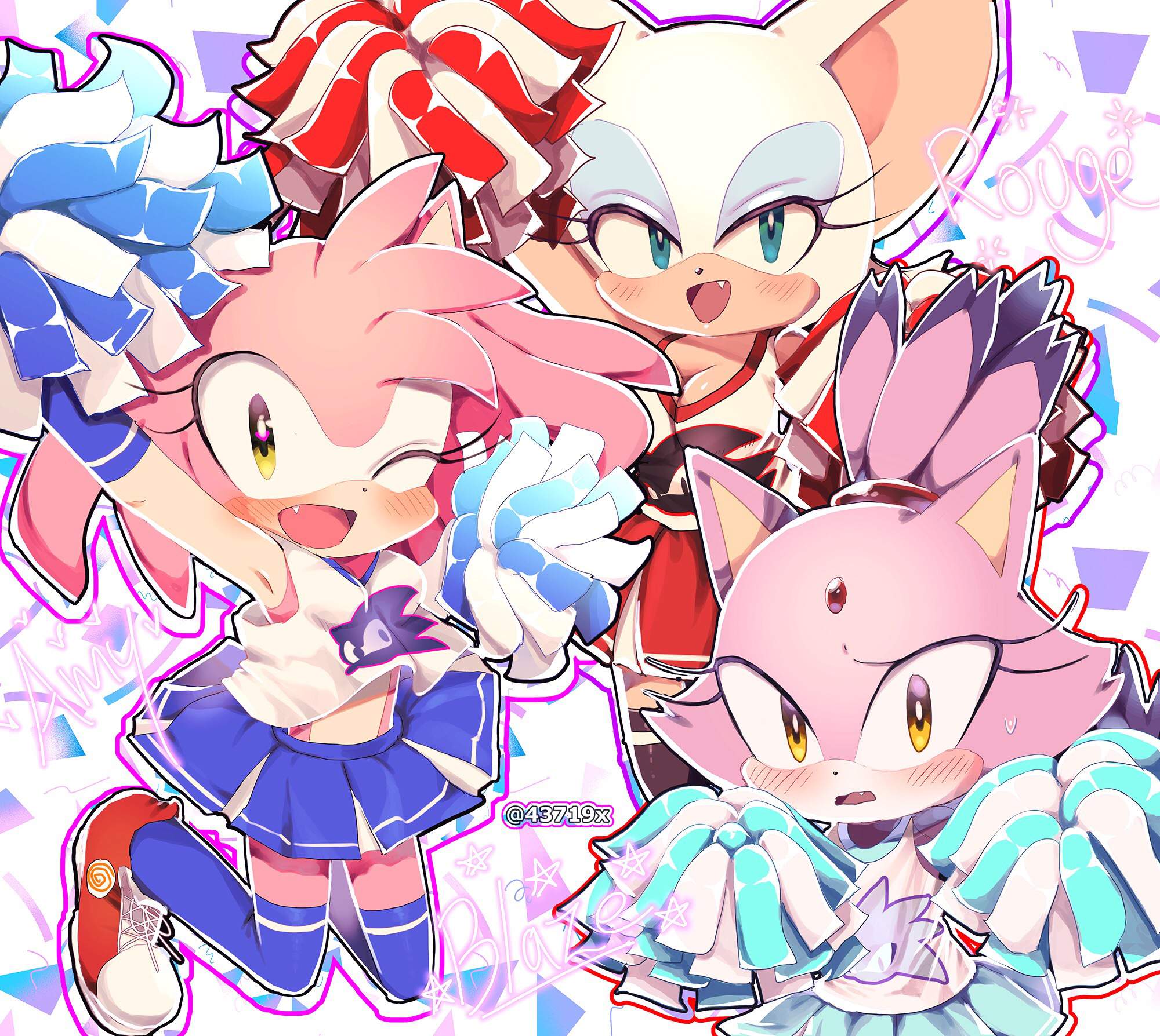 Hedgehog Cheer Squad Sonic the Hedgehog! 
