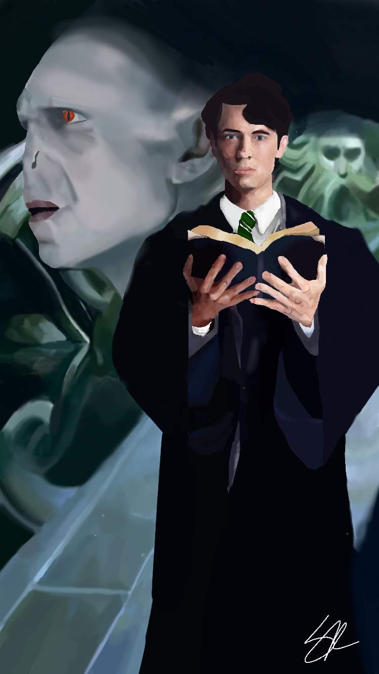 Tom Riddle Drawing 