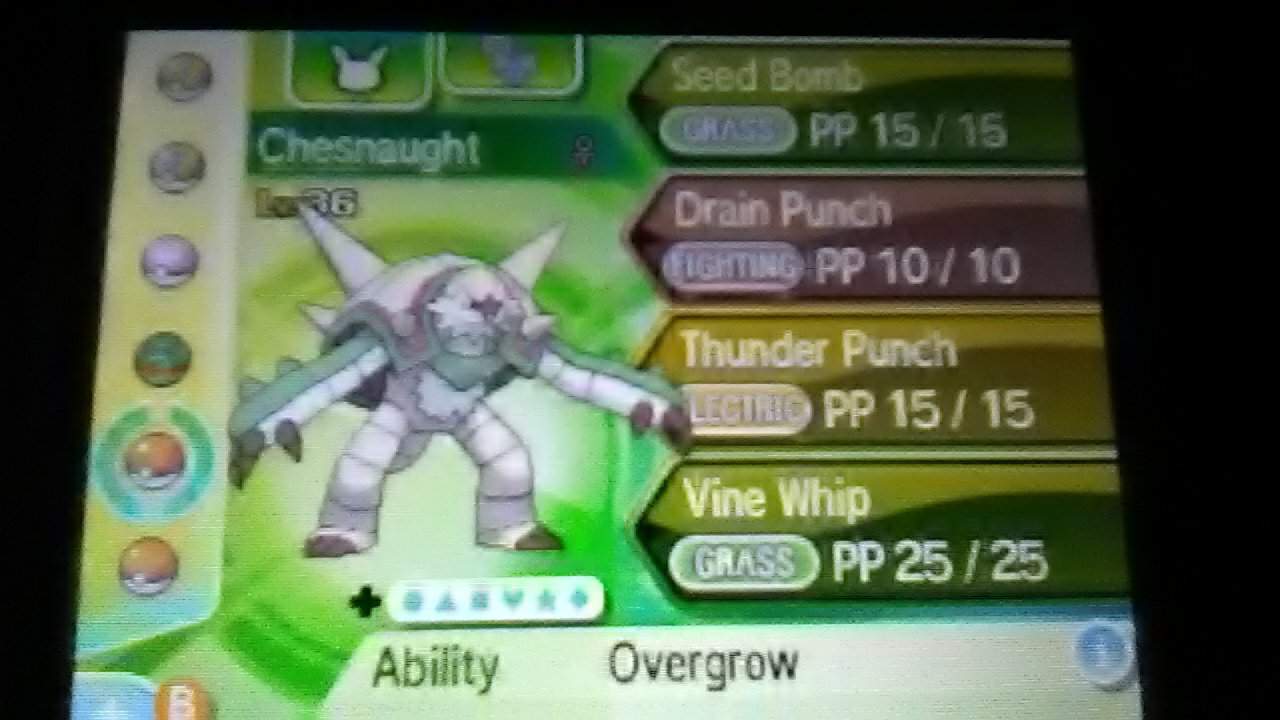 Chesnaught Moveset Pokemon Amino