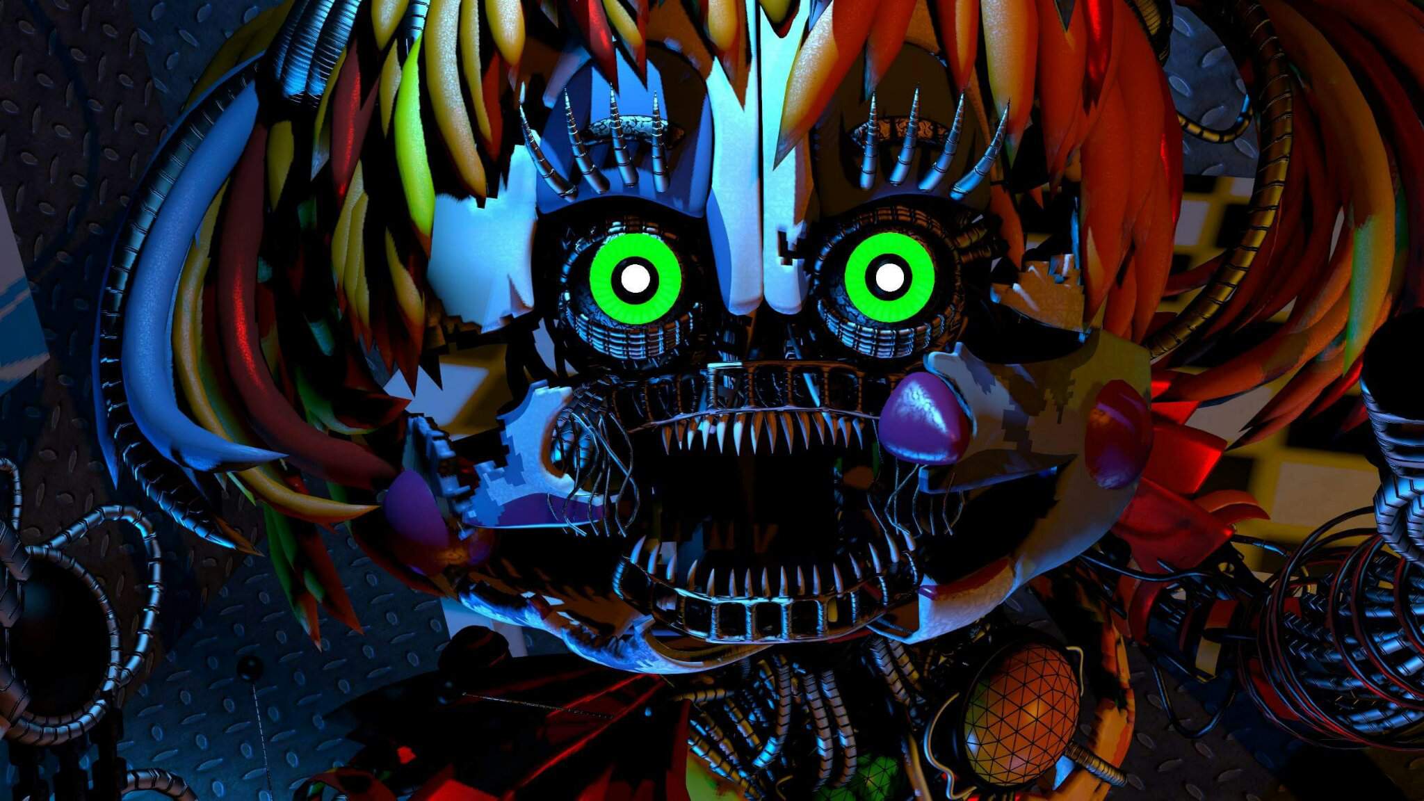 Scrap baby jumpscare | Five Nights At Freddy's Amino