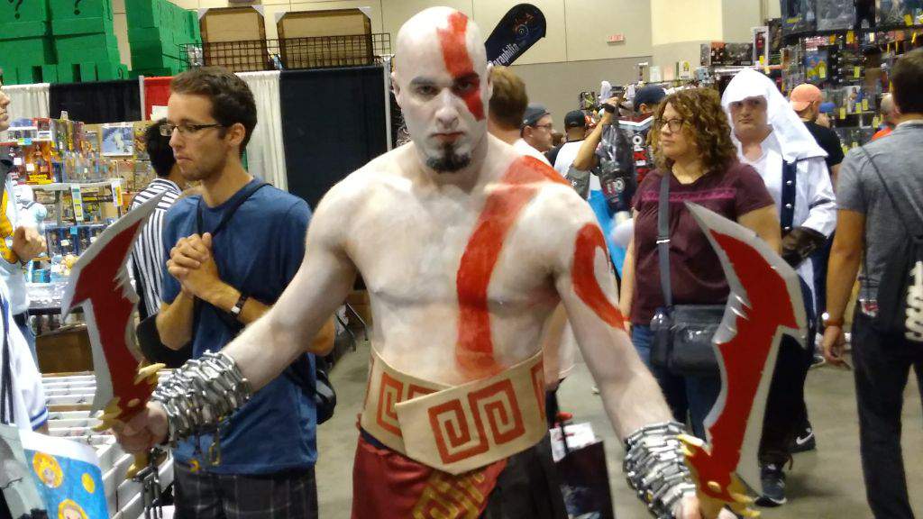 God Of War Kratos Cosplay Fan Expo Video Games Amino