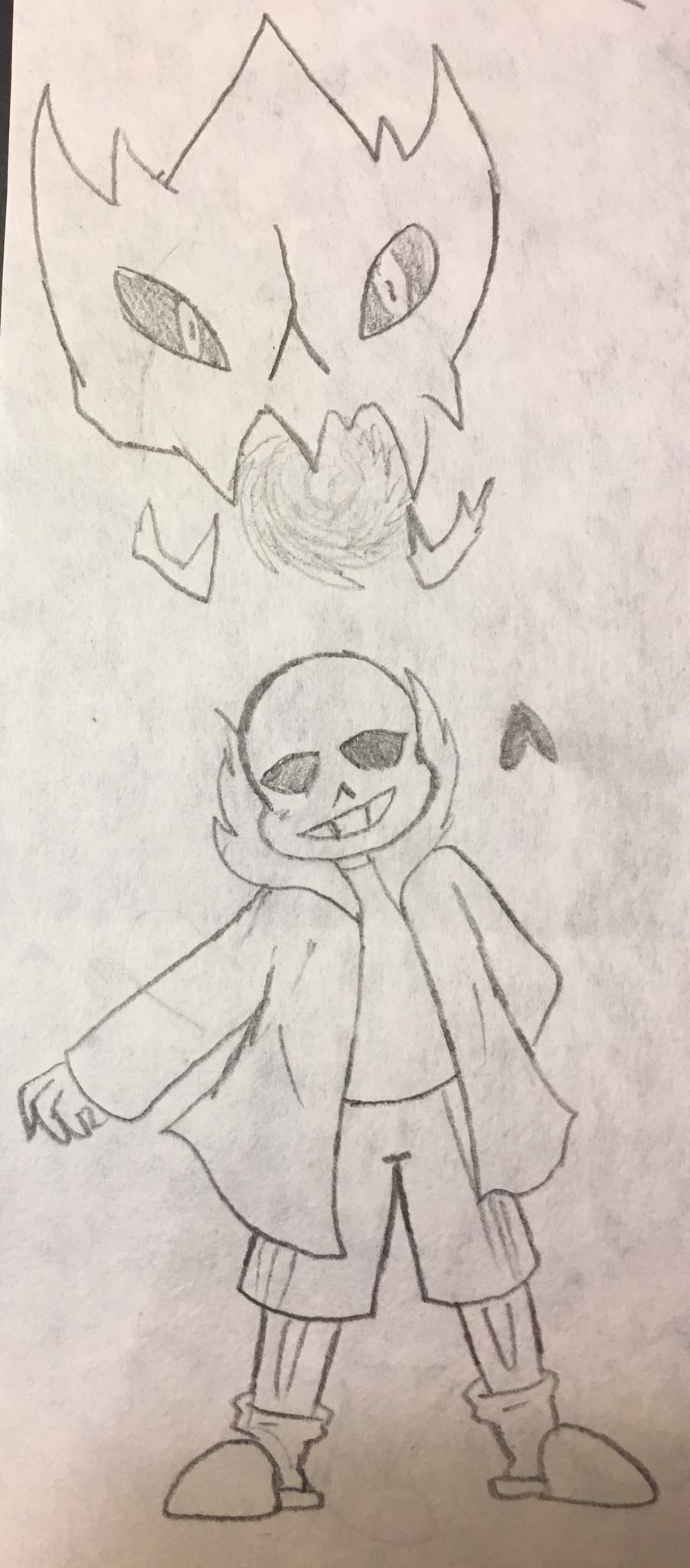 Sans Glitchtale Amino