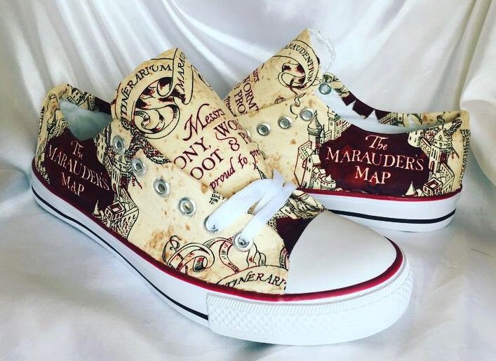 marauders map shoes