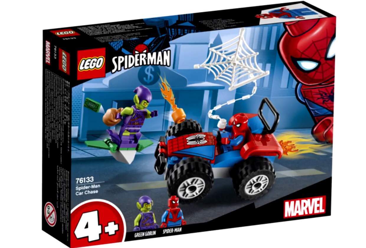 spiderman lego box