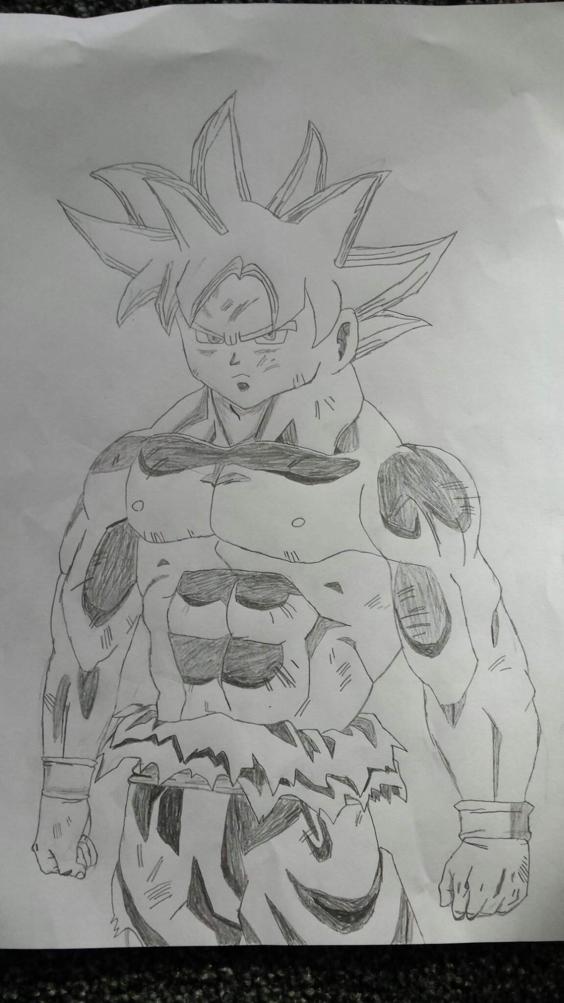 My Ultra Instinct Goku Drawing Dragon Ball Super Official™ Amino