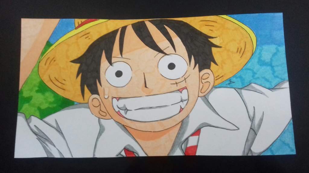 One Piece Luffy Dessin En Couleur Dessin de Luffy en couleurs! | One Piece 🍗 Amino