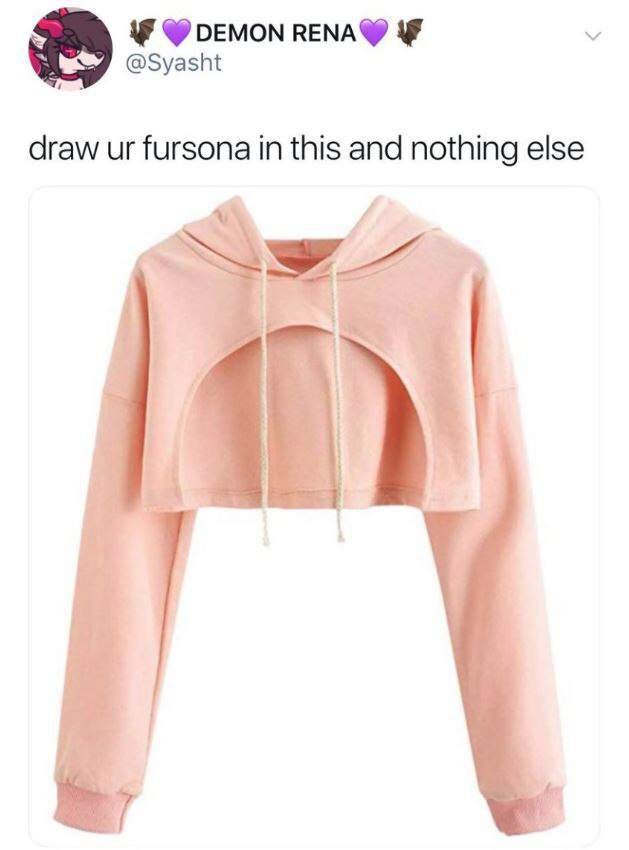 furry pink sweater