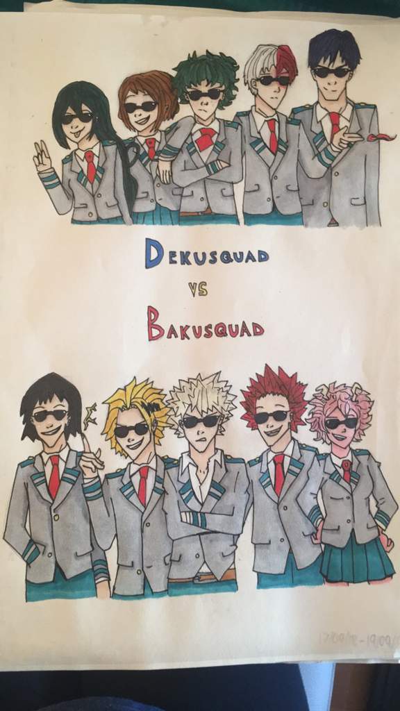 DekuSquad VS BakuSquad! | My Hero Academia Amino