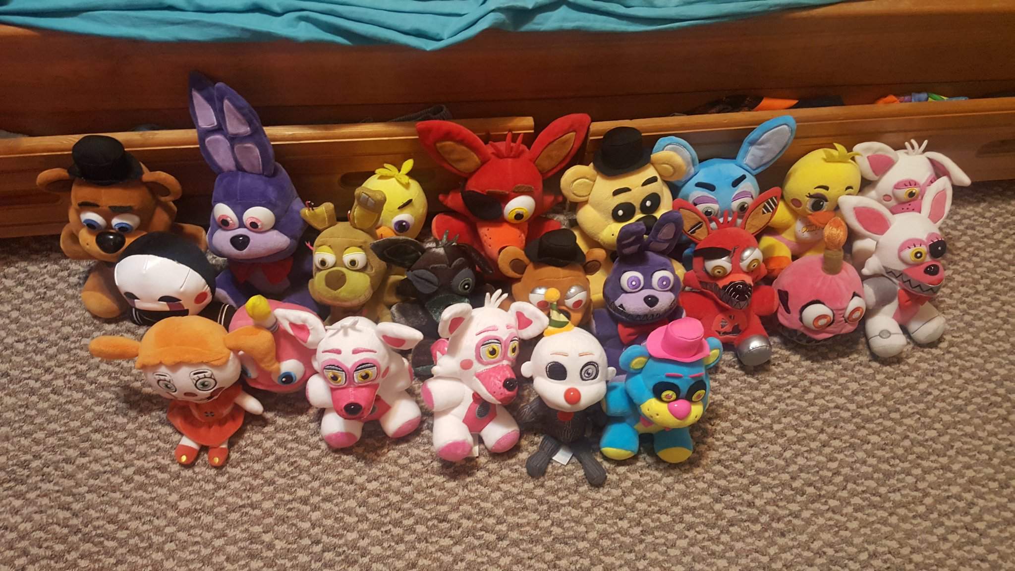 fnaf plush collection