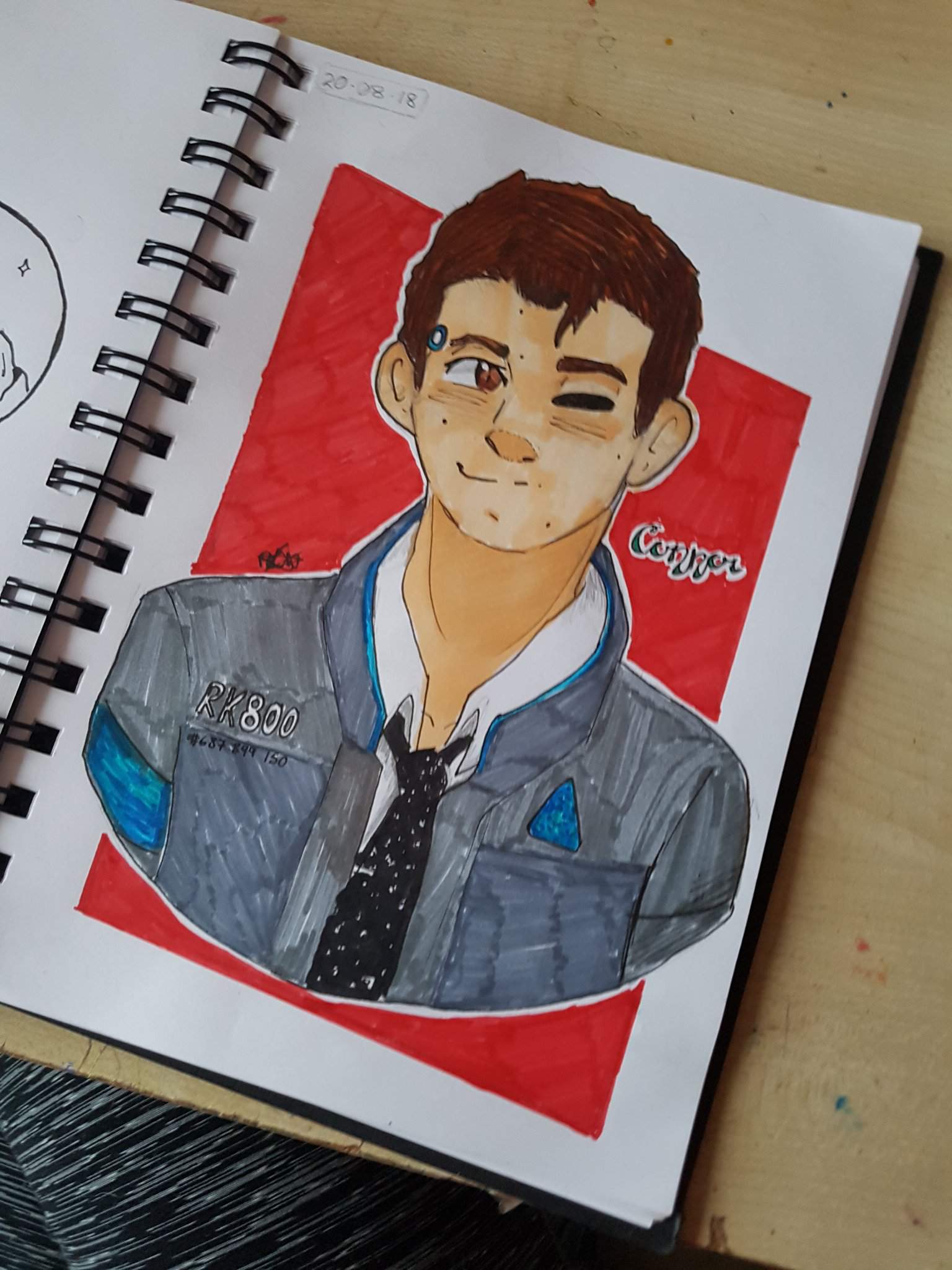 Connor drawing Human Official Amino