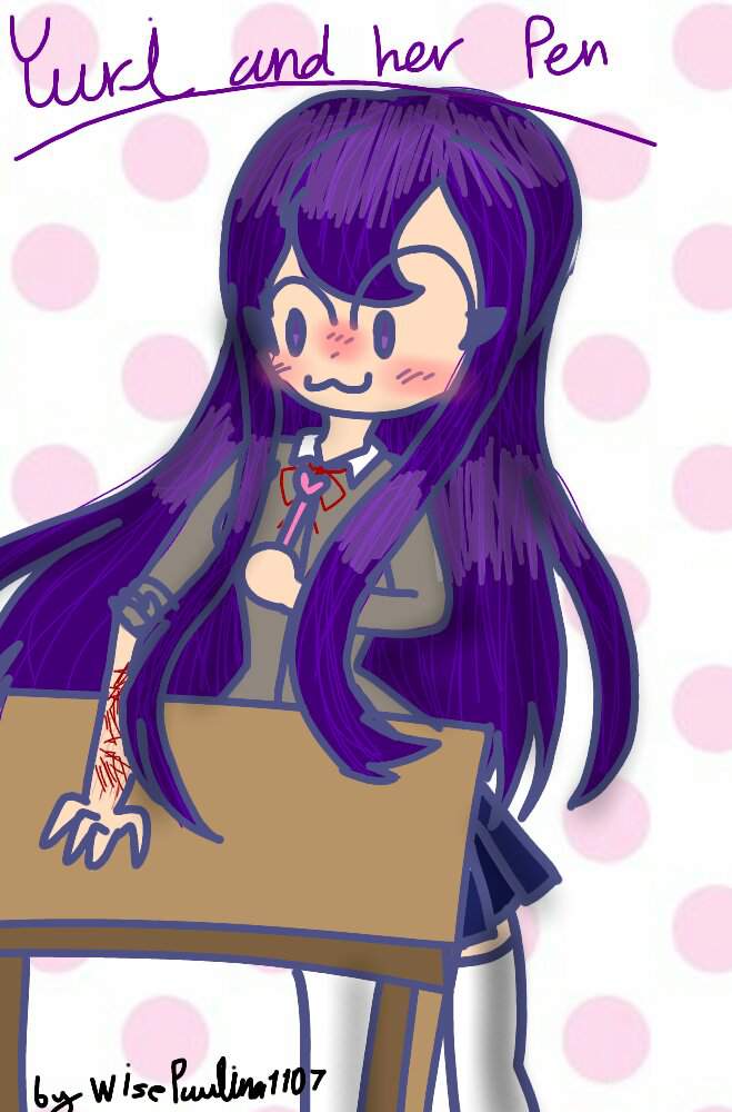 Yuri And Her Pen Doki Doki Literature Club Amino 3749
