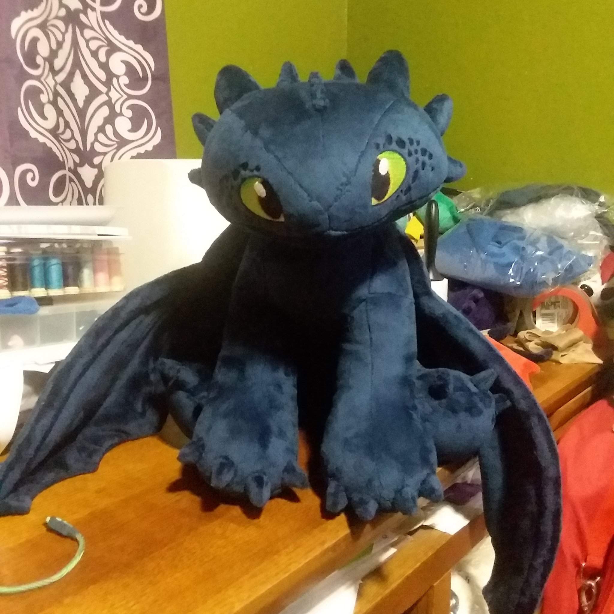 jumbo toothless plush