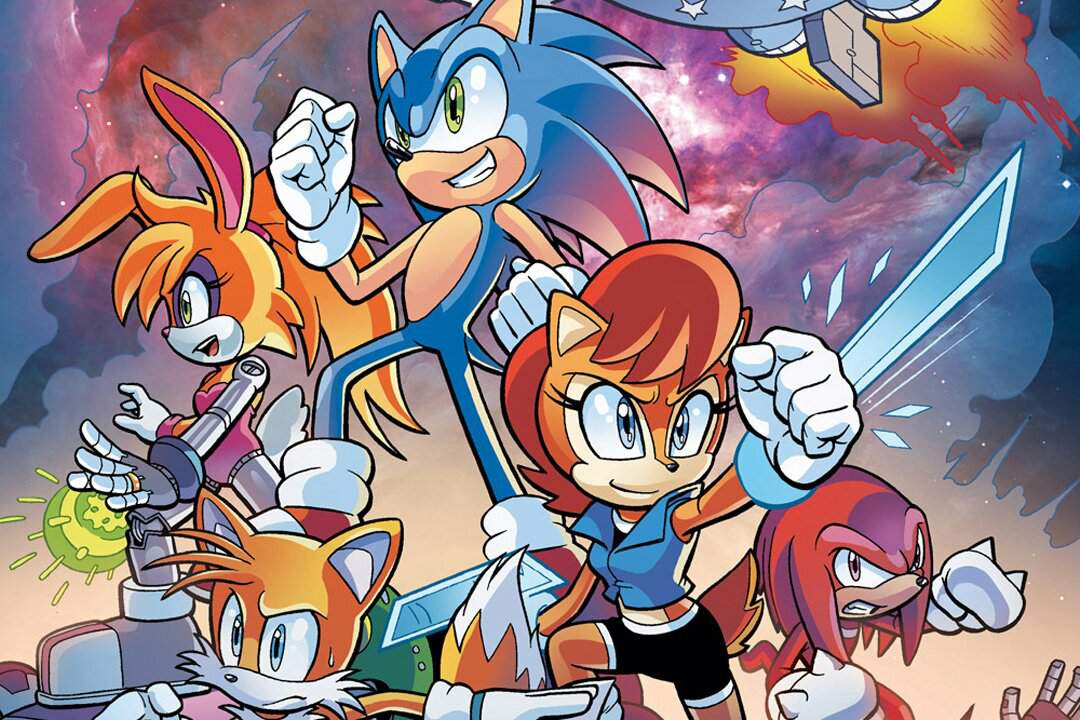 Regarding the Freedom Fighters In The IDW Comics Sonic the Hedgehog! 