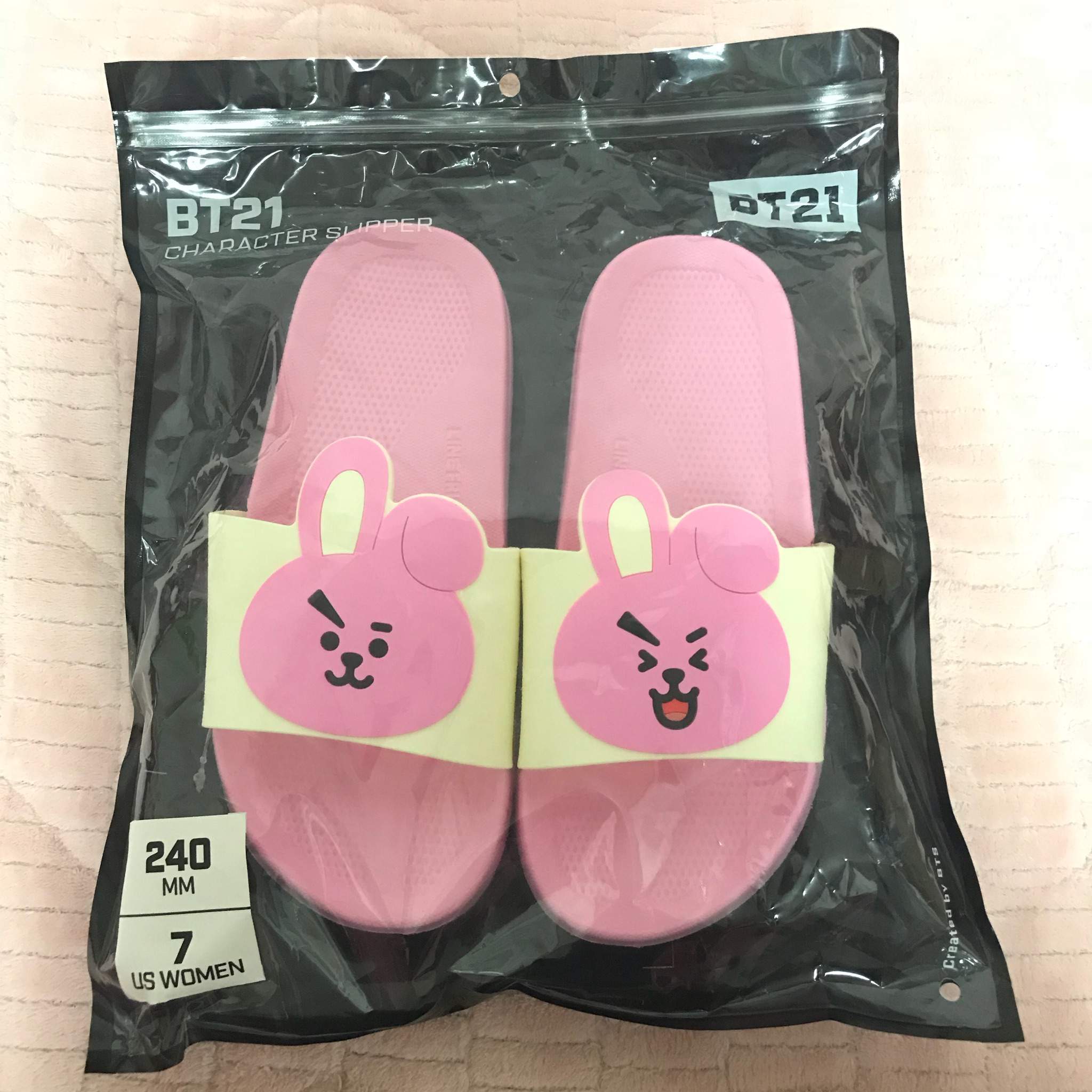 cooky bt21 slippers