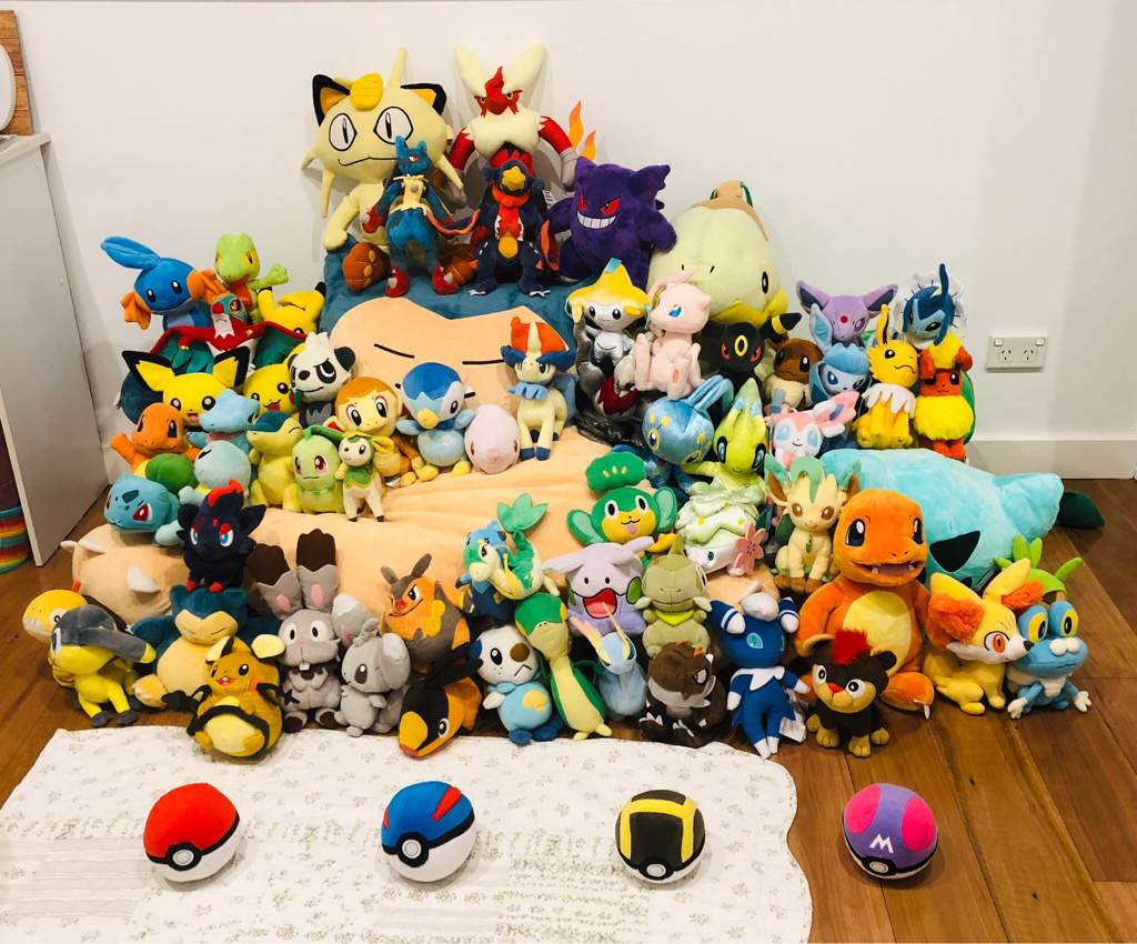 pokemon teddy collection