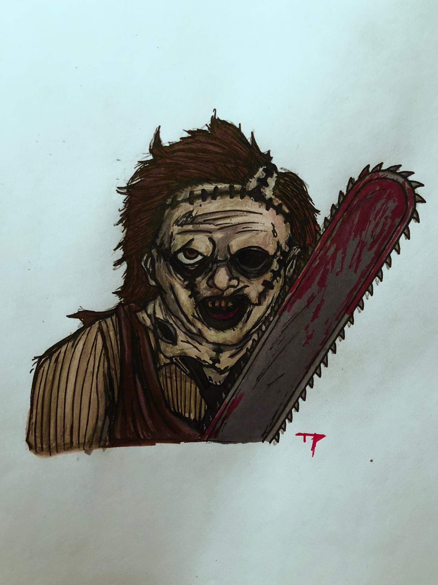 Quick Draw: Leatherface (TCM: 2003) Horror Amino.