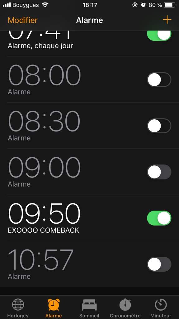 on est daccord demain c'est a 10h le comeback? French EXOL Amino