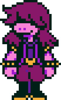 susie deltarune pixel sprite dark undertale kris game fox games darkworld character overworld color modele wiki light eyes wikia toby