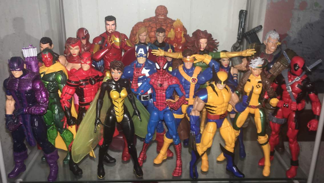 my marvel legends collection