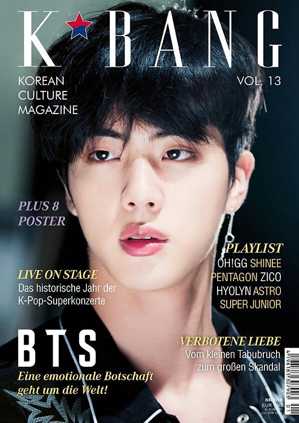 Nuestro Hermoso Jin En Las Portadas De Esta Revista 👌 •k Pop• Amino 6751