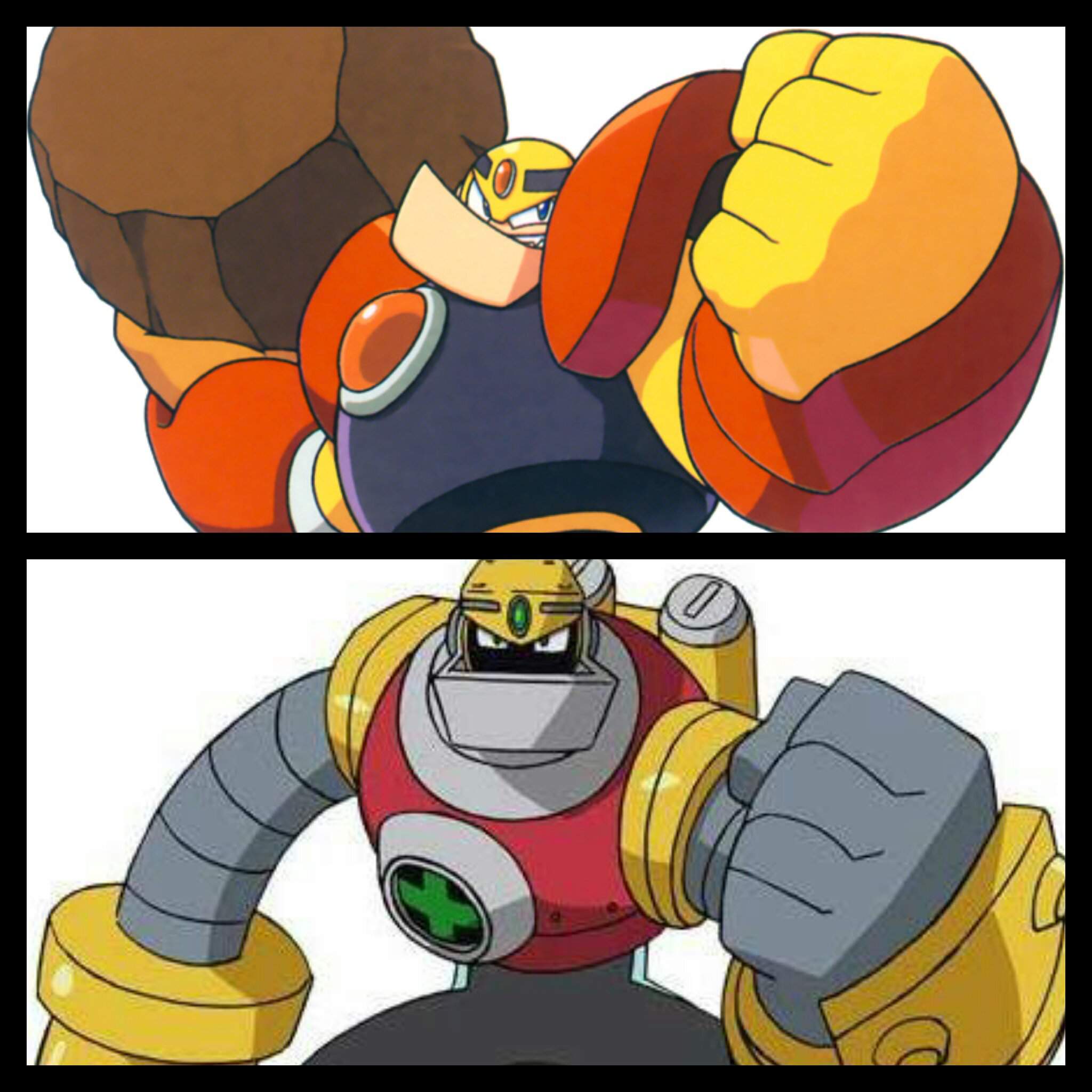 Gutsman Vs Guts Manexe Megaman Amino Es Amino