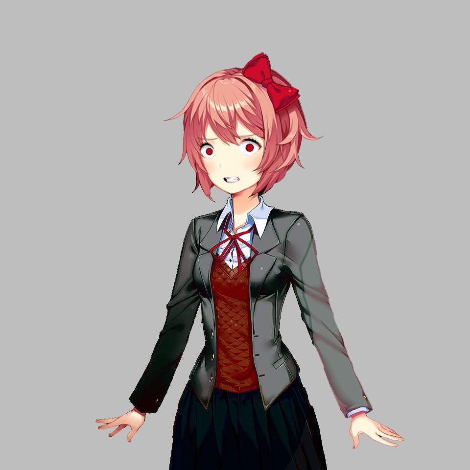 Sayori Evil Sprite Edit Doki Doki Literature Club Amino