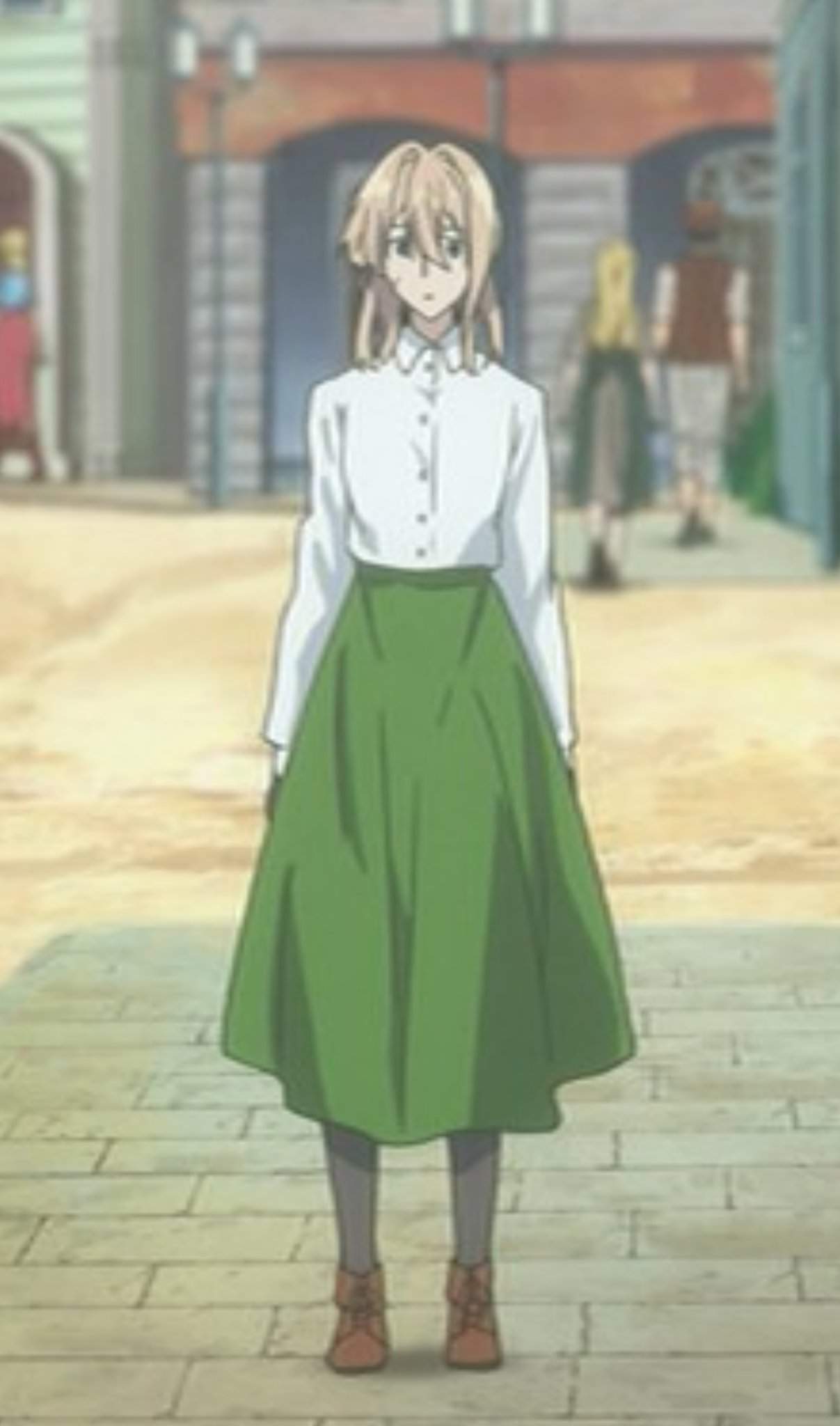 Featured image of post Violet Evergarden Cosplay Green Skirt