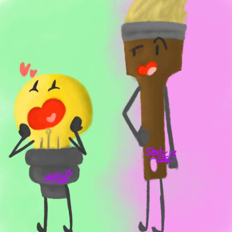 lightbulb x paintbrush lightbulb x paintbrush