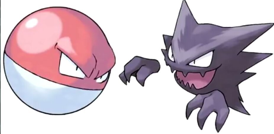 Teoría sobre O Pokémon Voltorb é uma Pokébola possuída por um Haunter