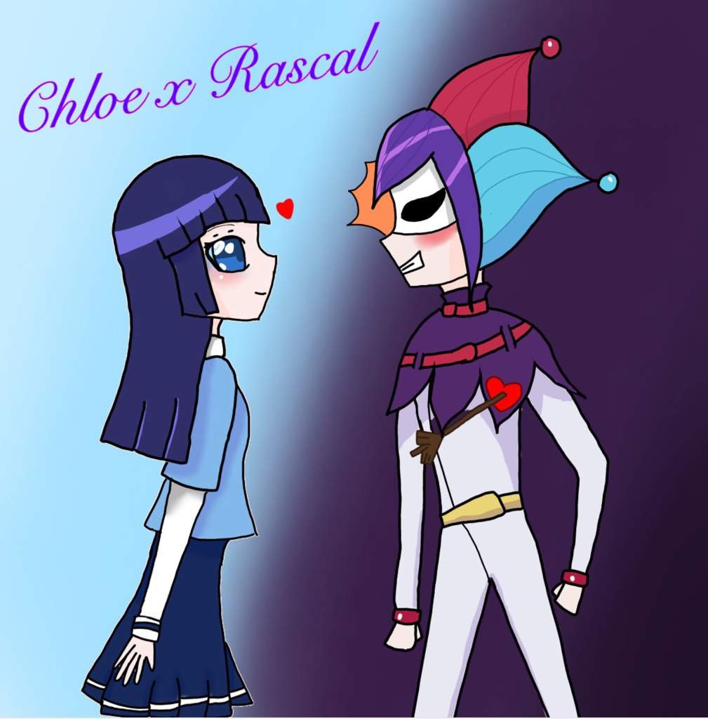 Fan art Chloe x Rascal • Glitter Force Amino Oficial Amino