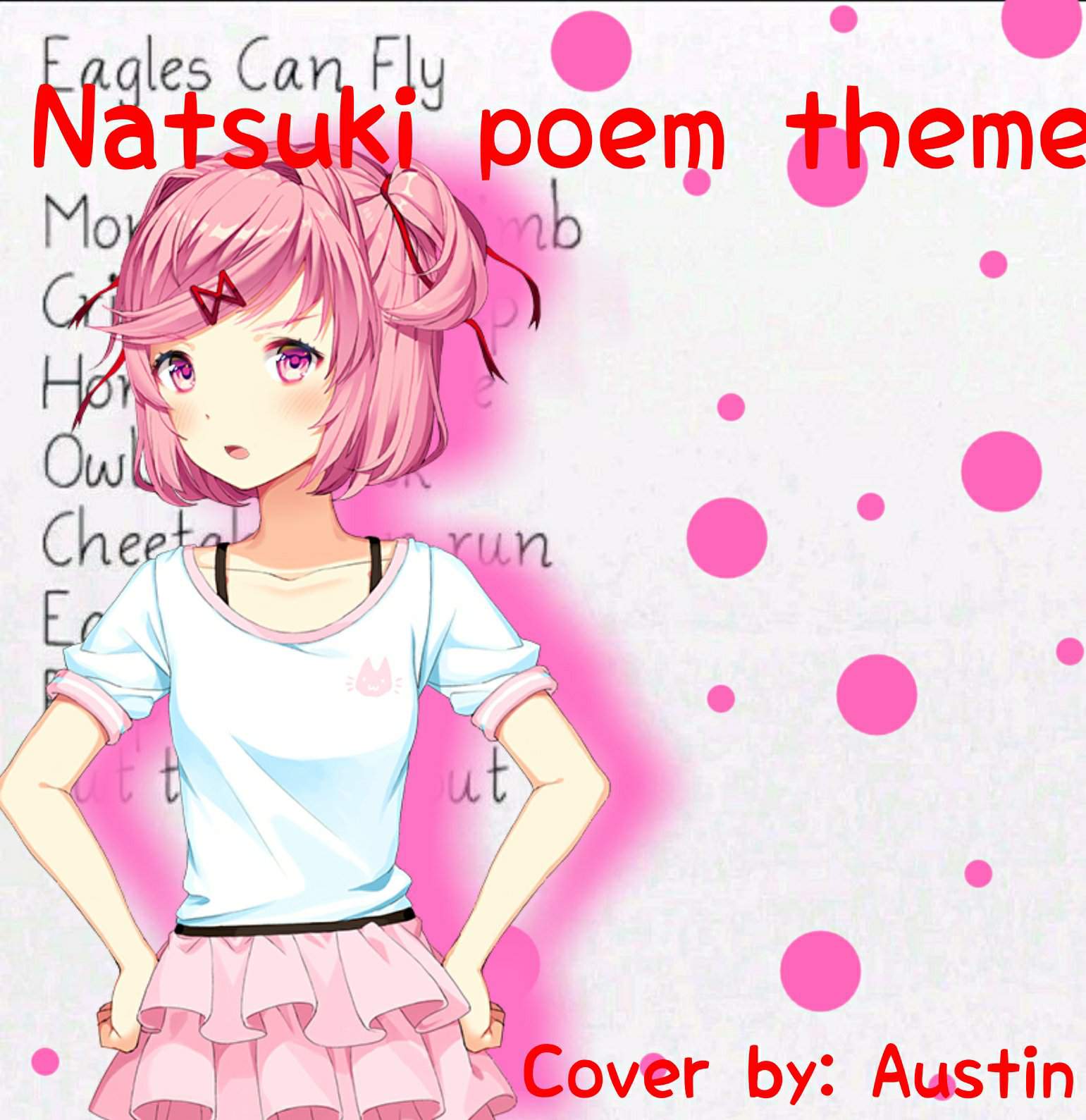 Natsuki Poem Theme Intro Keyboard Cover Doki Doki Literature Club