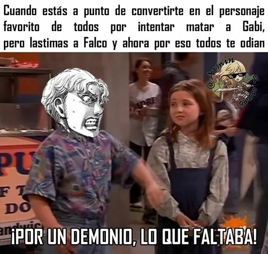 Featured image of post Memes De Gabi Attack On Titan / Attack on titan meme aot memes funny memes.