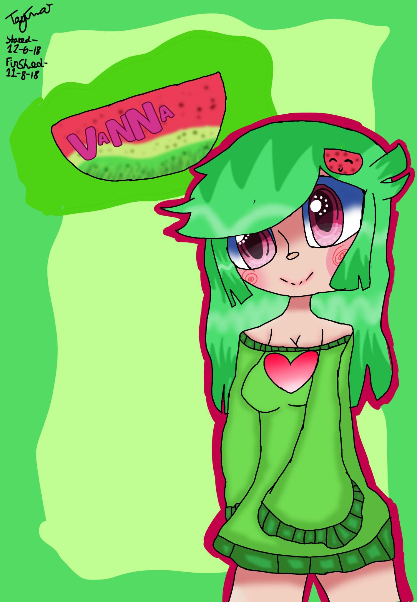 Feel Better Vanna Vanna Melon Fan Art Vannamelon 🍉 The Official Amino